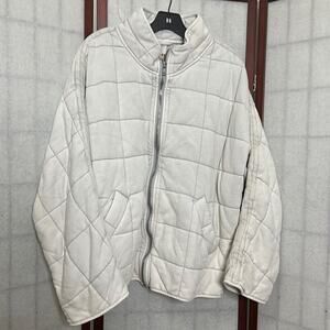 FREE PEOPLE QUILTED DOLAN SLEEVE JACKET SIZE L